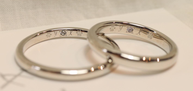 ring2 | 工房Smith札幌 ペアリングの例