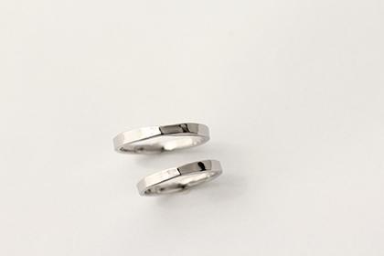 | 工房Smith札幌 槌目の指輪のデザイン