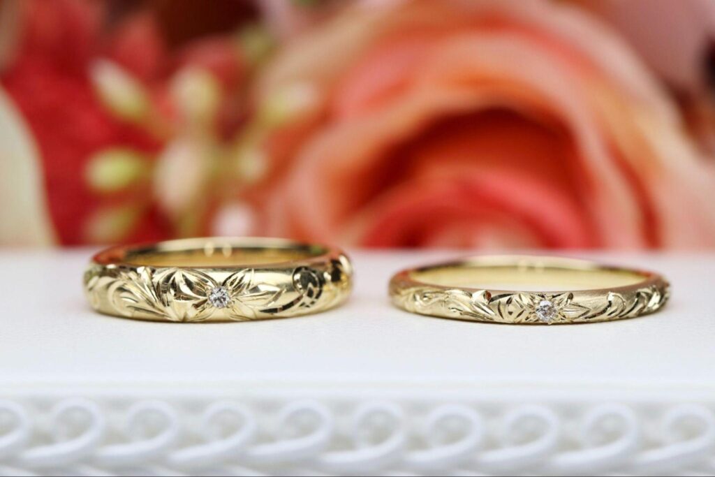 | 工房Smith札幌 ゴールドの結婚指輪