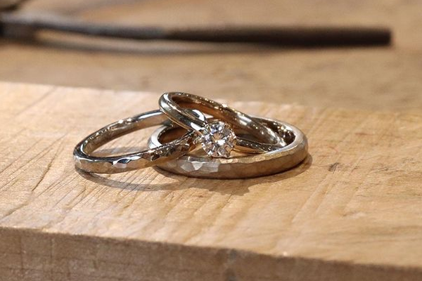 design-sample1 | 工房Smith札幌 プラチナ×ダイヤモンドのソリテアリング