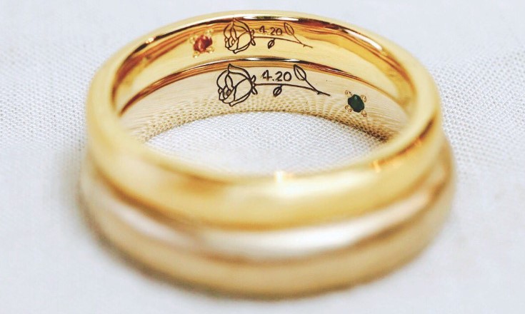 img_weddingring-selfmade-design_02 | 工房Smith札幌 自作の結婚指輪の事例