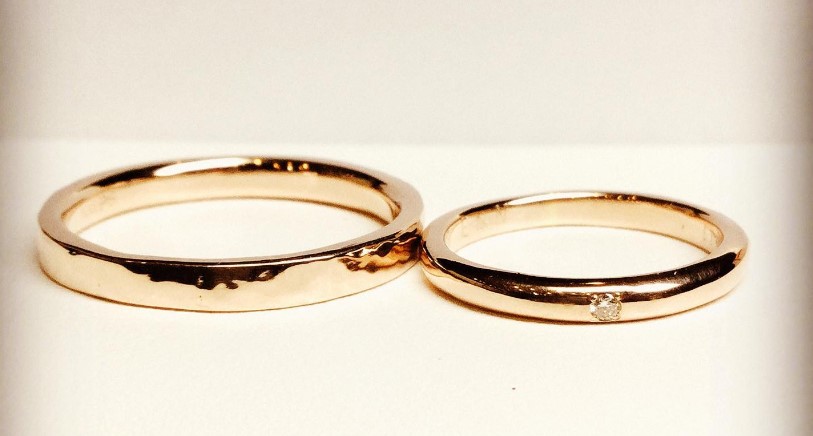 img_marriage-ring-pinkgold-design_01 | 工房Smith札幌 ピンクゴールドの指輪1