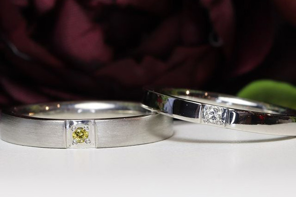 orijinaru4 | 工房Smith札幌 プラチナ×カラーダイヤ