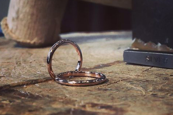 pairring5 | 工房Smith札幌 ピンクゴールドで重厚な雰囲気に