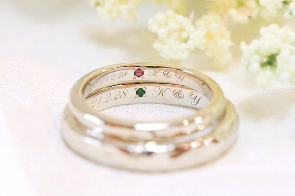 utigawa4 | 工房Smith札幌 結婚指輪の内側