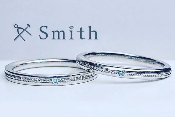 mens5 | 工房Smith札幌 ミル打ち×ブルーダイヤで洗練された印象に