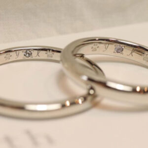 プラチナの指輪