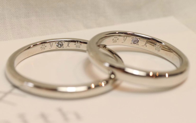 プラチナの指輪