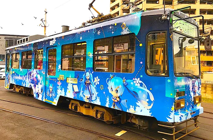 yukimiku | 工房Smith札幌 雪ミク電車2023運行【札幌市電】