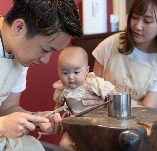 baby | 工房Smith札幌 ベビーリング制作