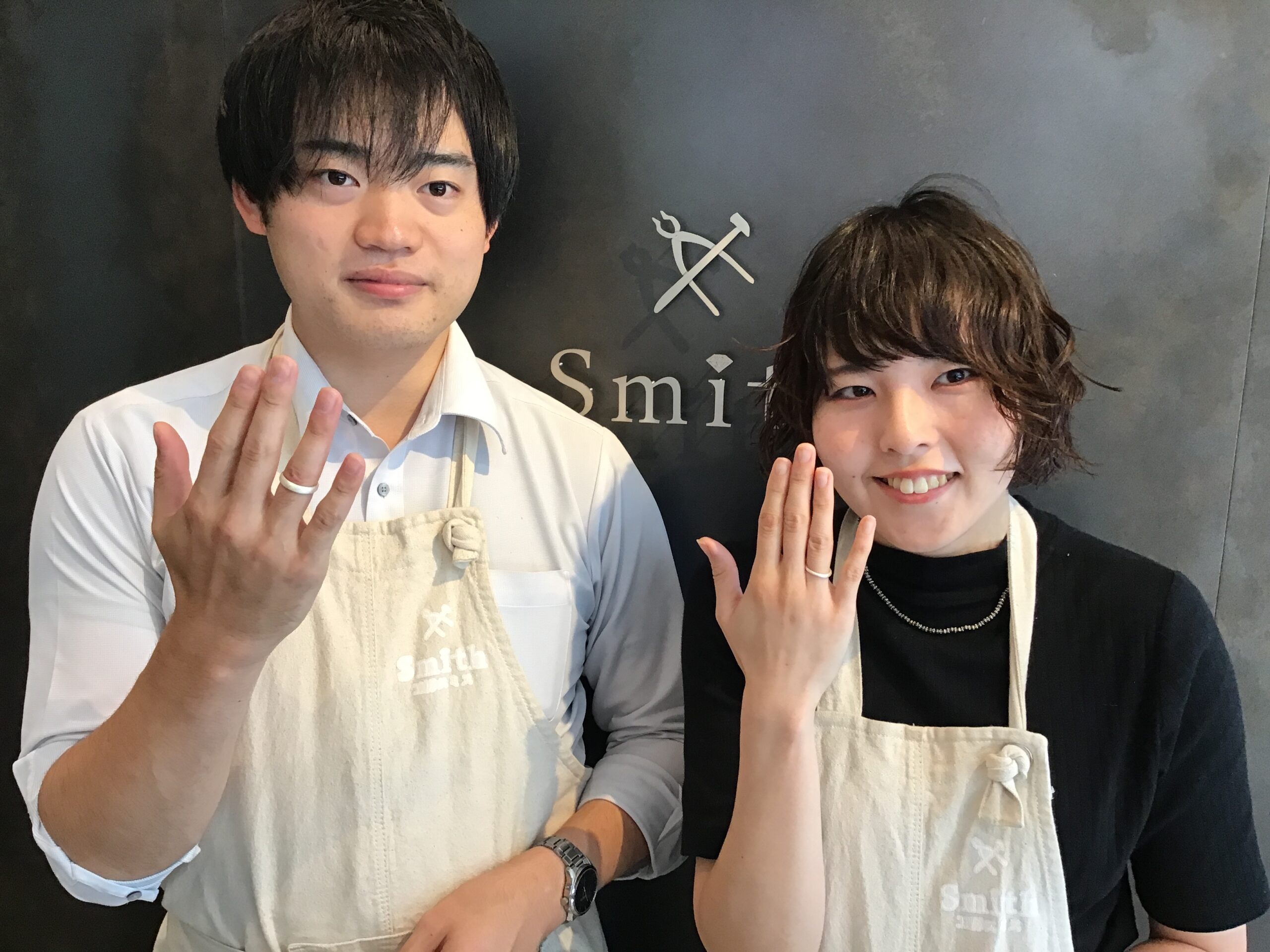 ｜T様・I様【優しく丁寧に教えてくださったおかげでとてもキレイな指輪に】