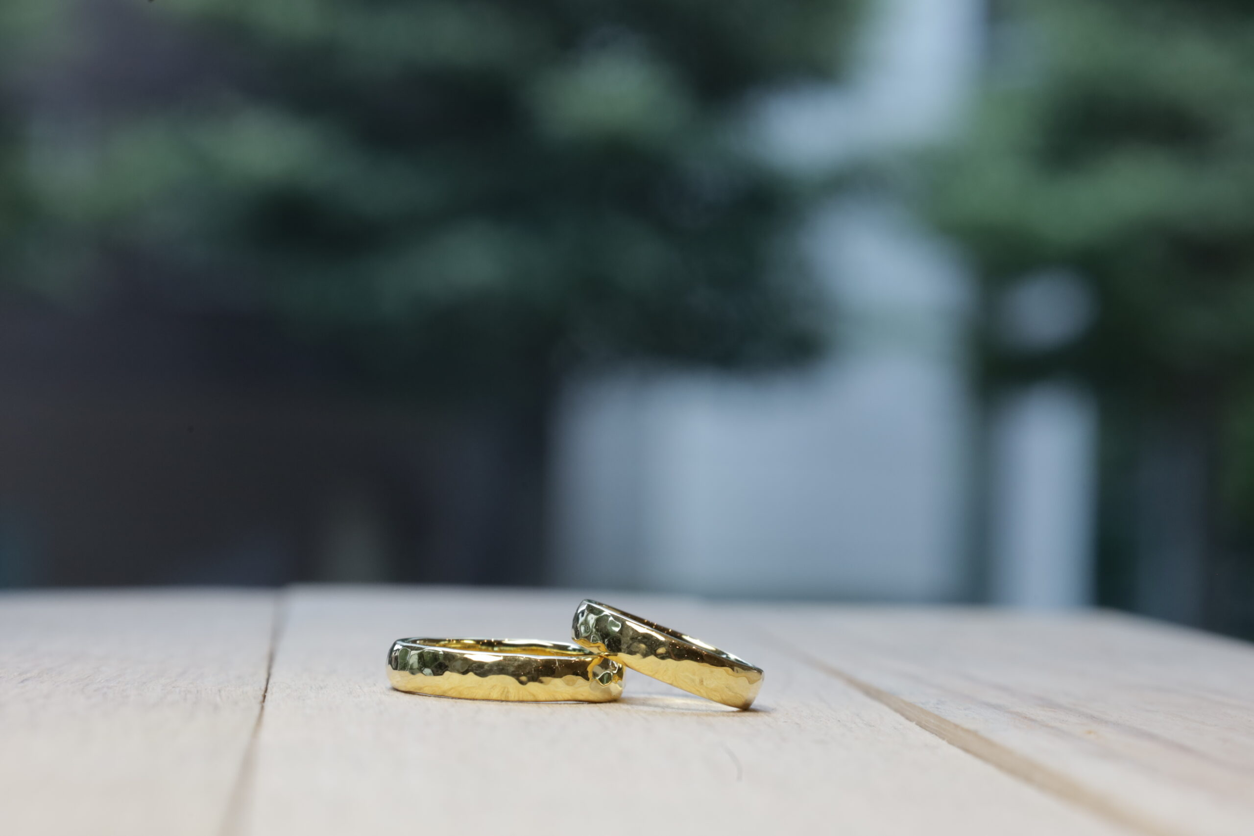 ペアリング（彫金工法）カラーコーティングハンマー