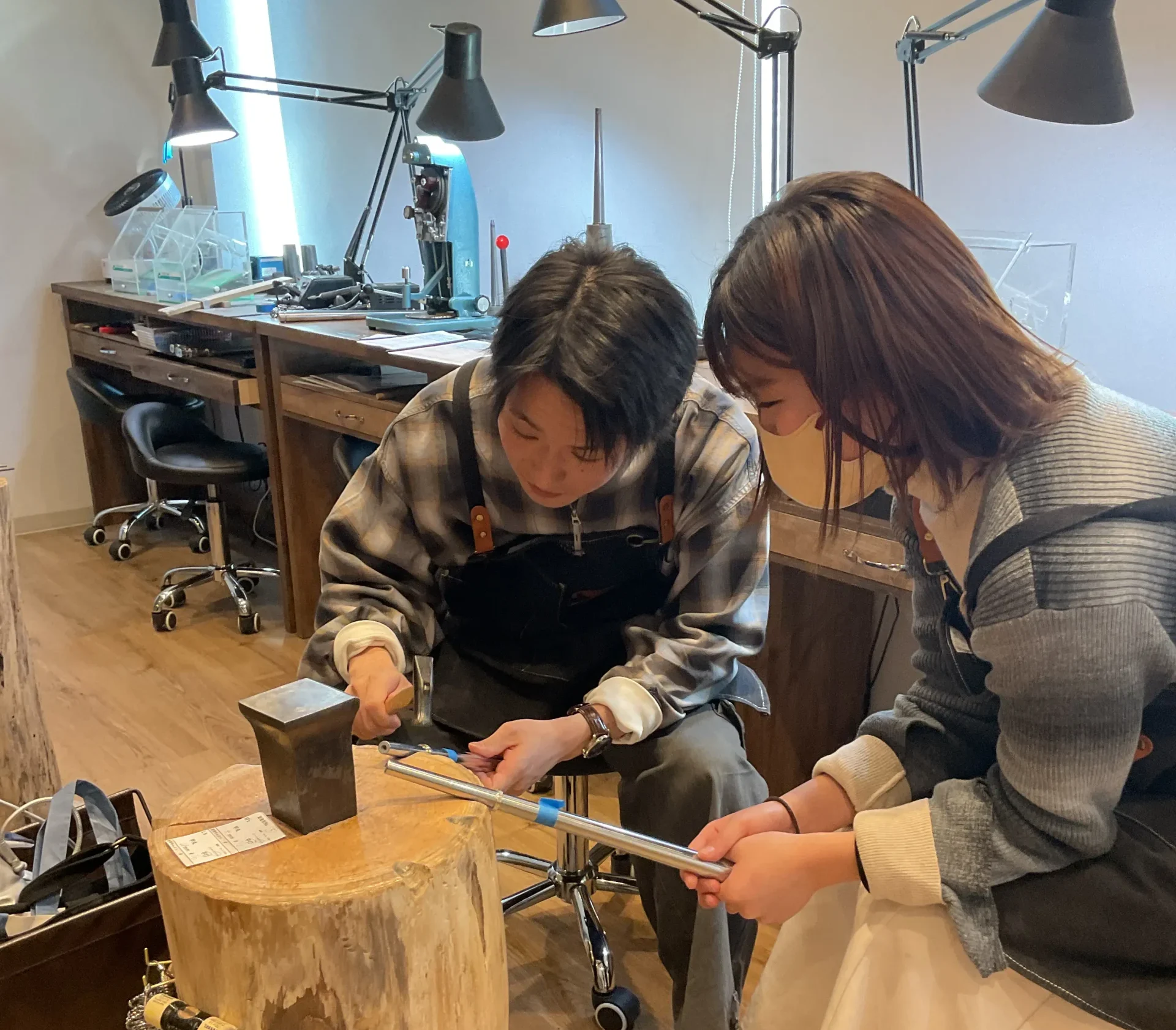 ｜H様・H様【キレイなリングと一緒に二人の思い出も作れて素敵な時間になりました】