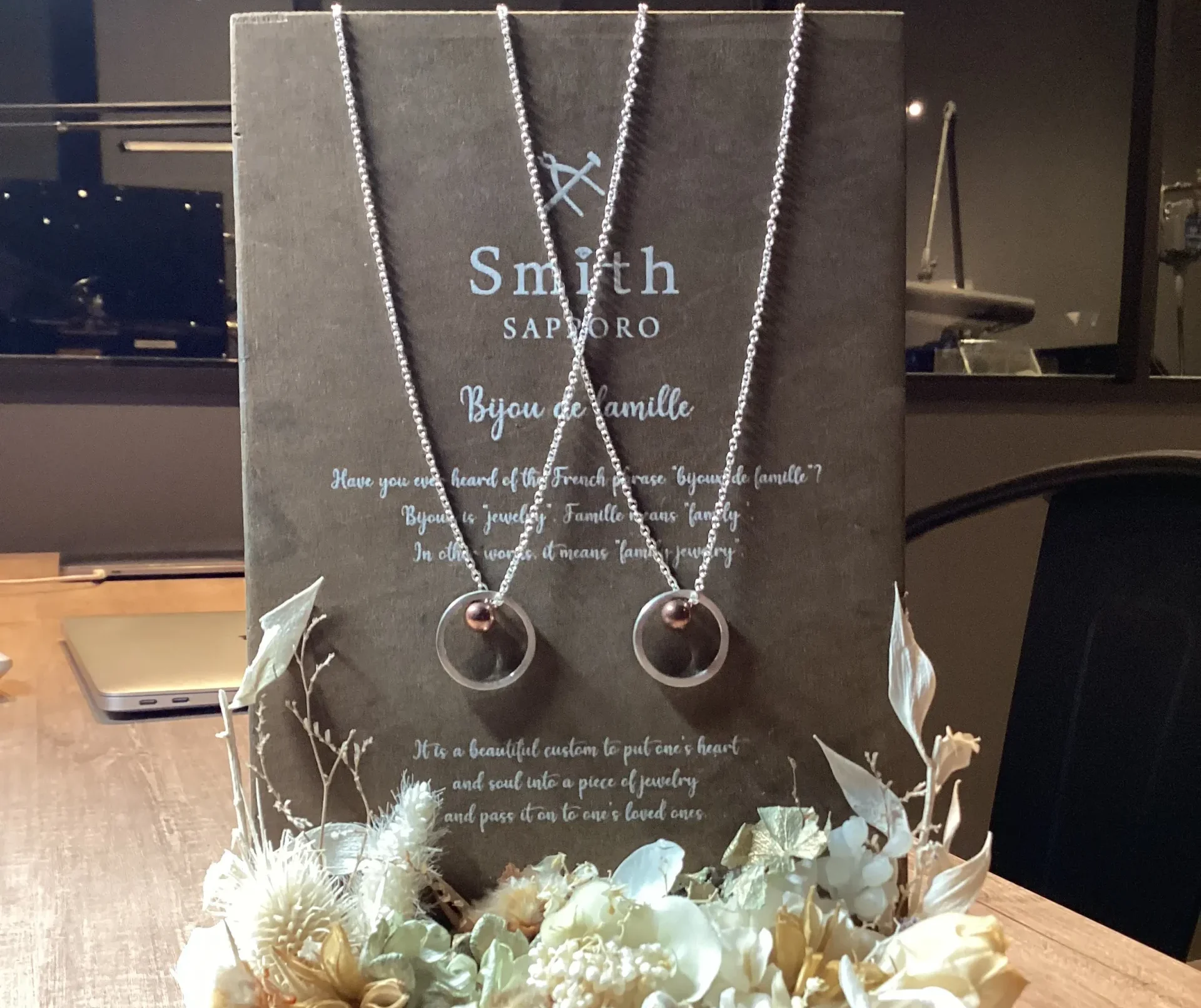 ｜S様・N様【初めてネックレスを作れてとても楽しかったです】