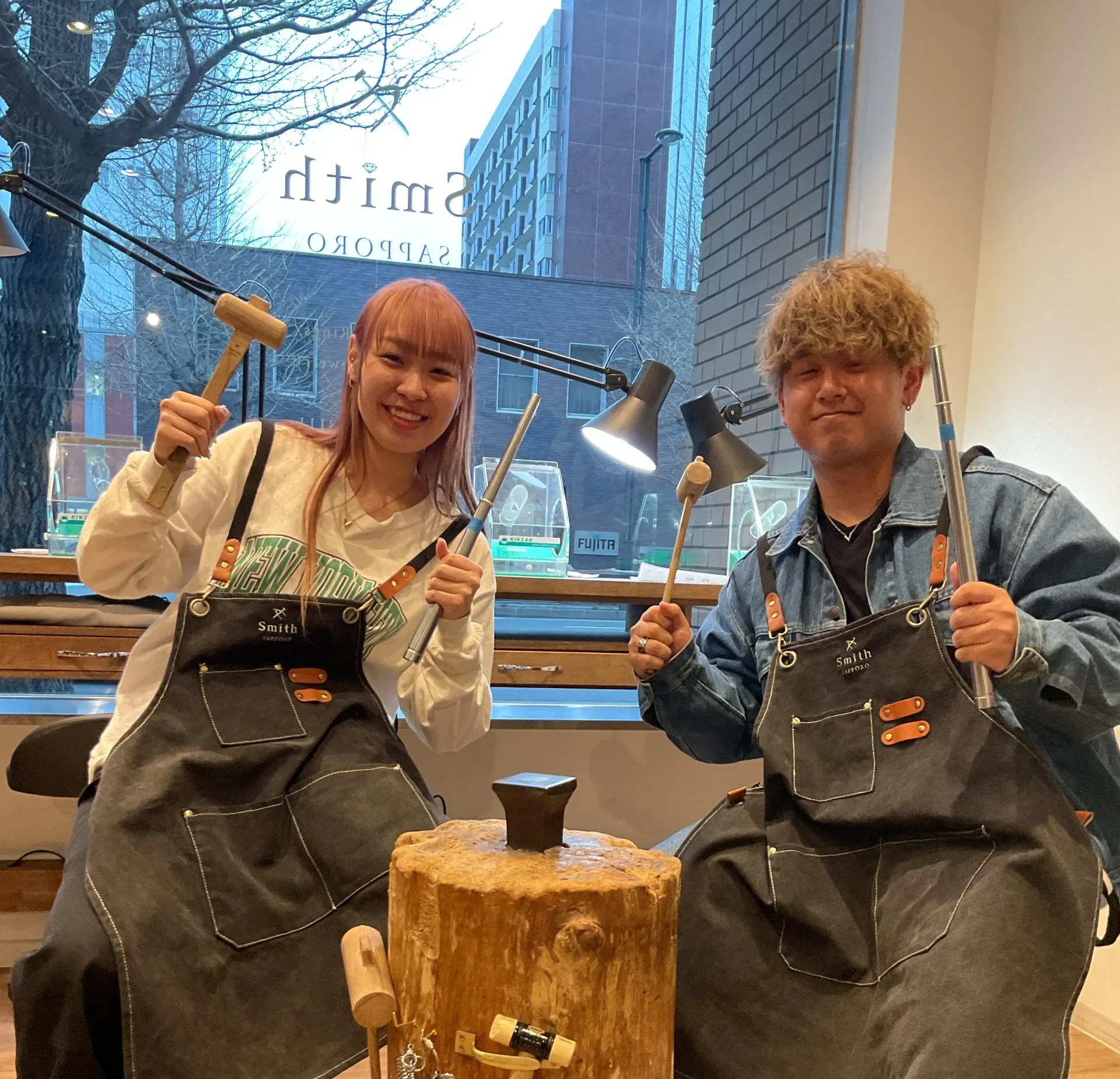 ｜T様・E様【店員さんの対応がとても良く楽しくぺエアリングを制作できました】