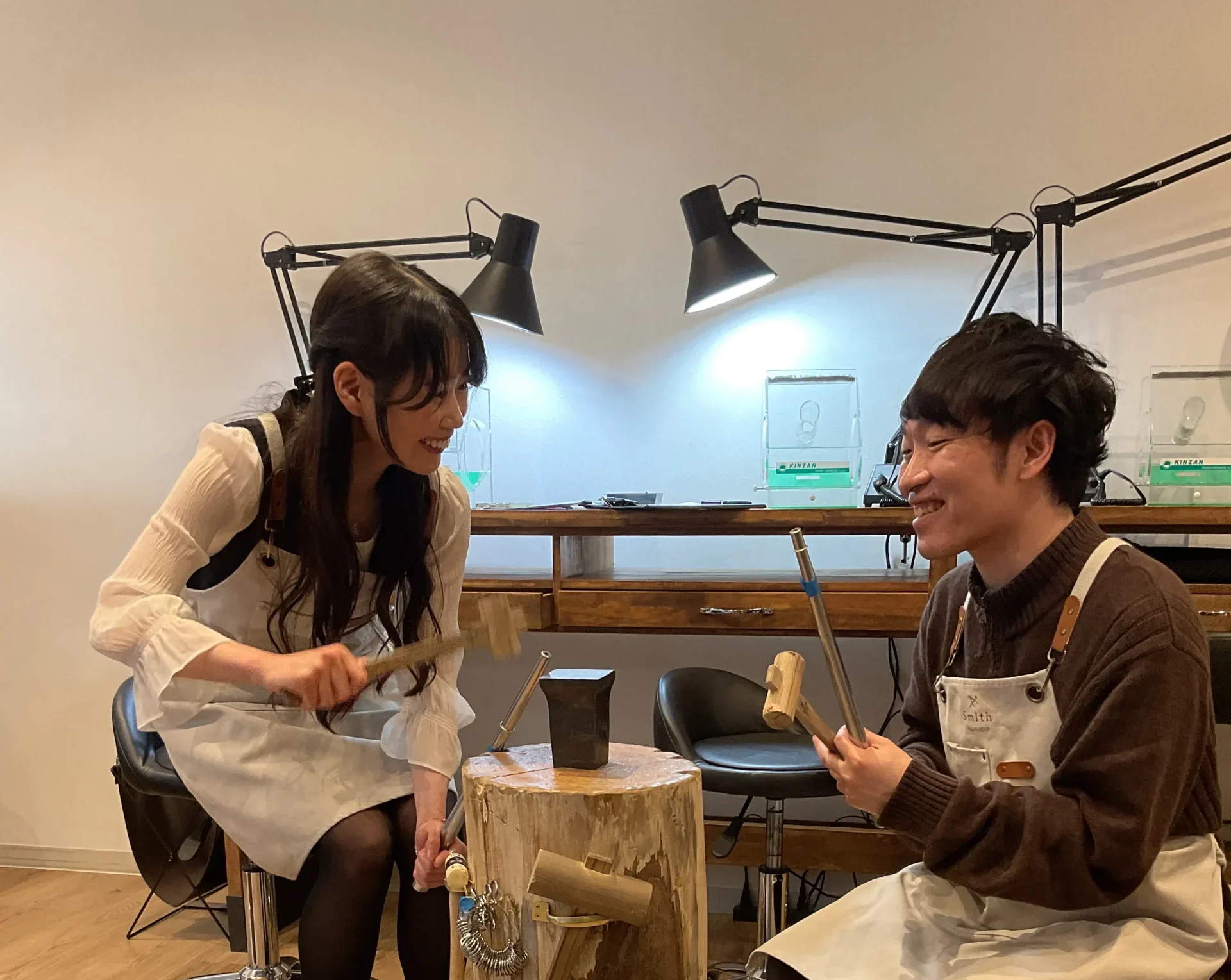 ｜K様・K様【素敵なスタッフさんに囲まれて楽しく作れて良かったです】