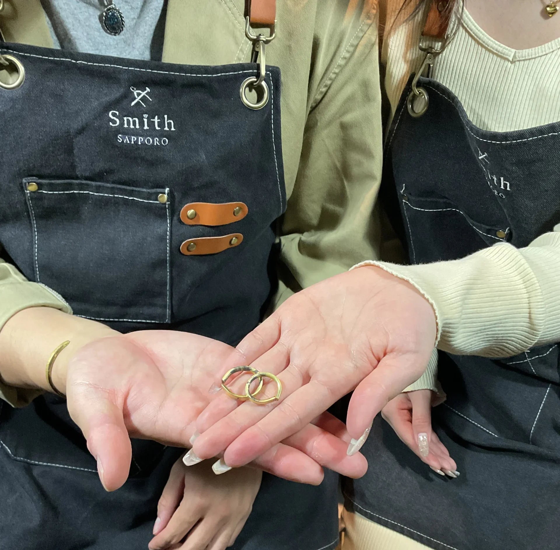 ｜U様・T様【素敵なプリジェクたー演出の中、指輪を打ち合い良い思い出になりました】