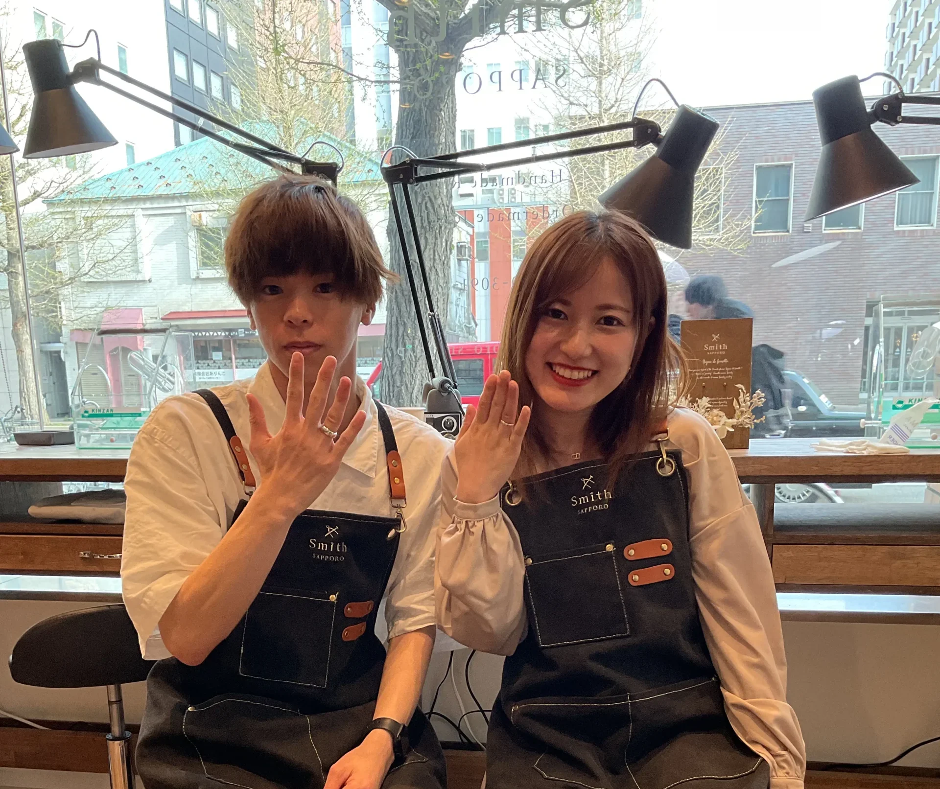 ｜H様・M様【人生で初めてリングを制作しましたが楽しかったです】