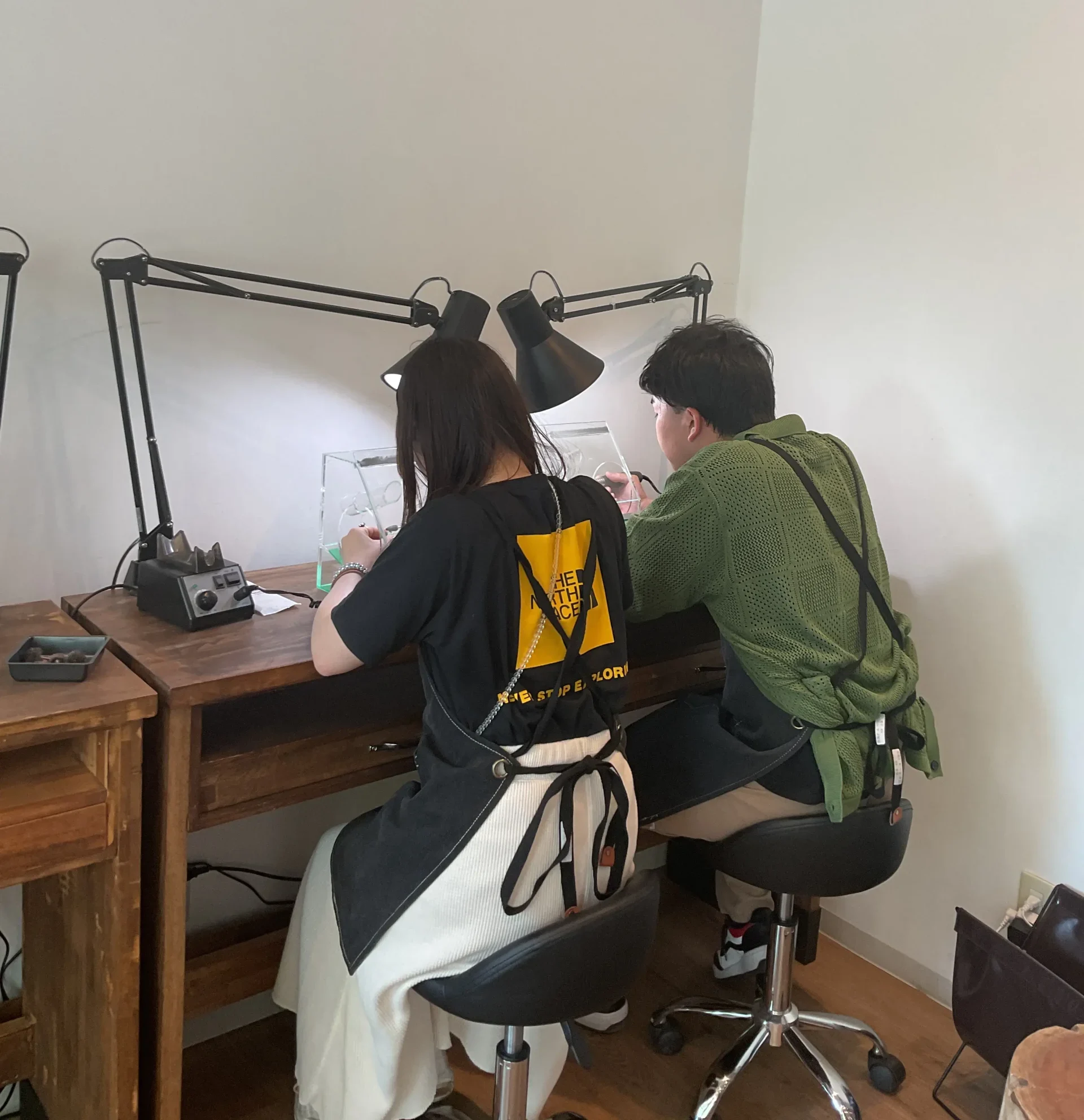 ｜T様・N様【細かな作業を一緒に協力して指輪作成することができとても楽しかったです】