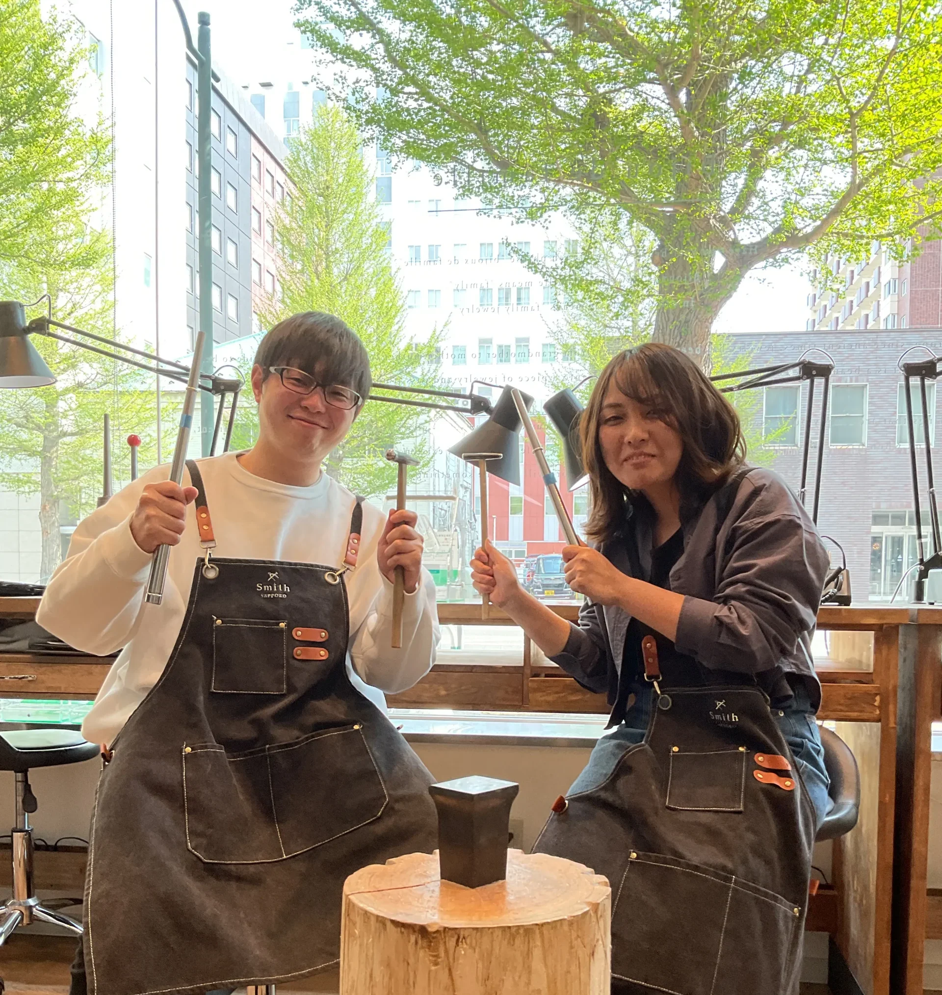 ｜I様・N様【スタッフさんにとても丁寧に教えて頂いたので楽しく作成することが出来ました】