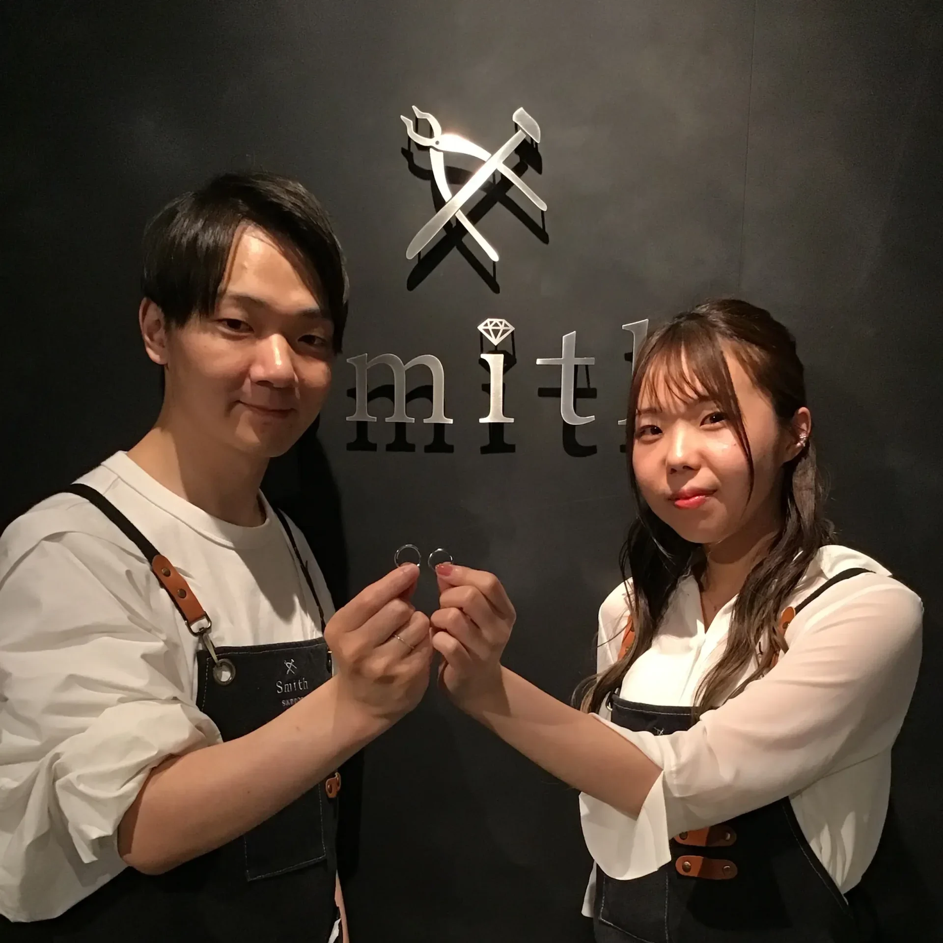 ｜N様・T様【キレイでおしゃれな空間で結婚指輪を作成することができ一生の思い出になりました】