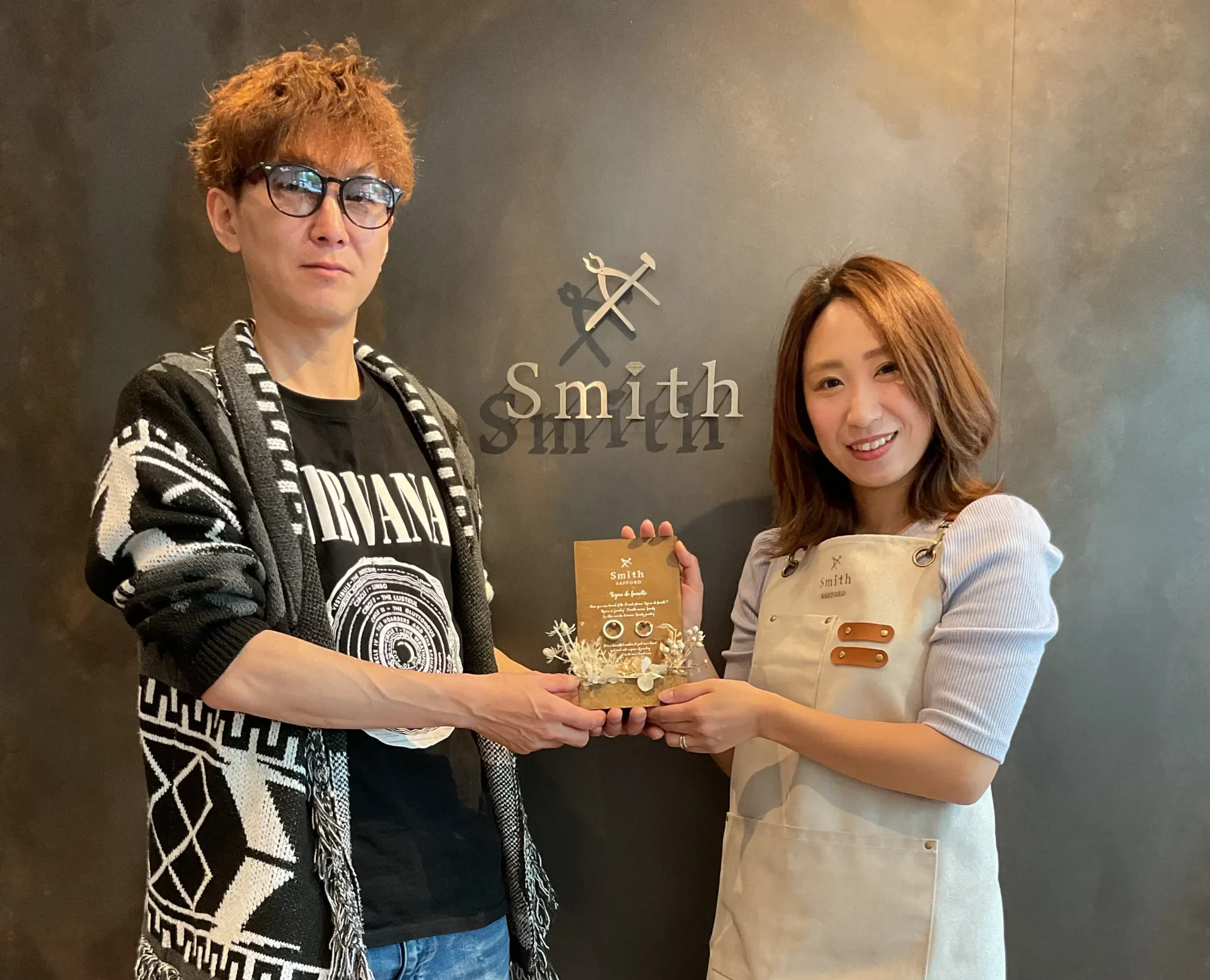 ｜H様【デザインや刻印を考え1つしかないオリジナルな物が作ることが出来て貴重な体験となりました】