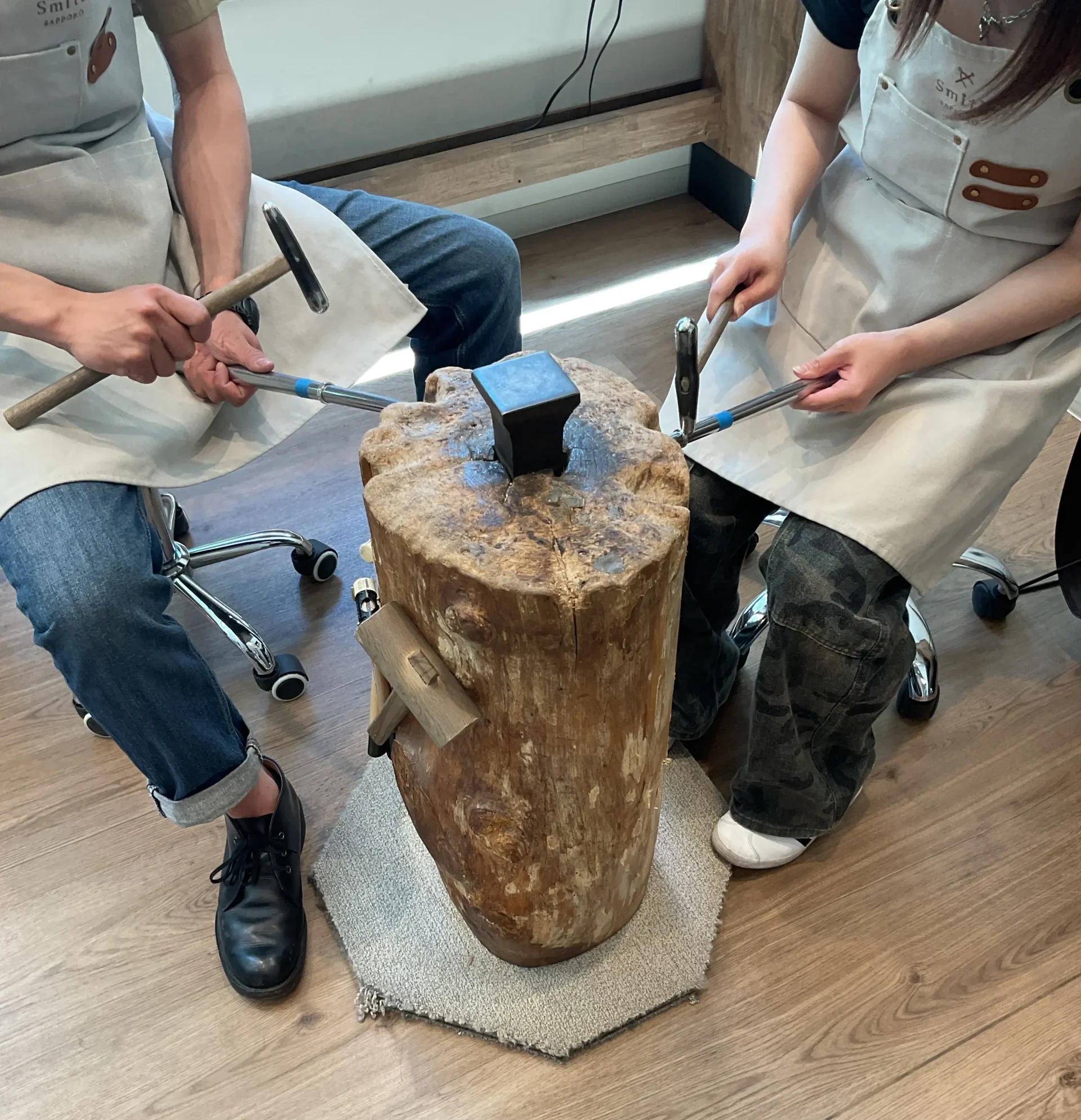 ｜N様・K様【2人で一緒に作った指輪をつけれることが楽しみです！】