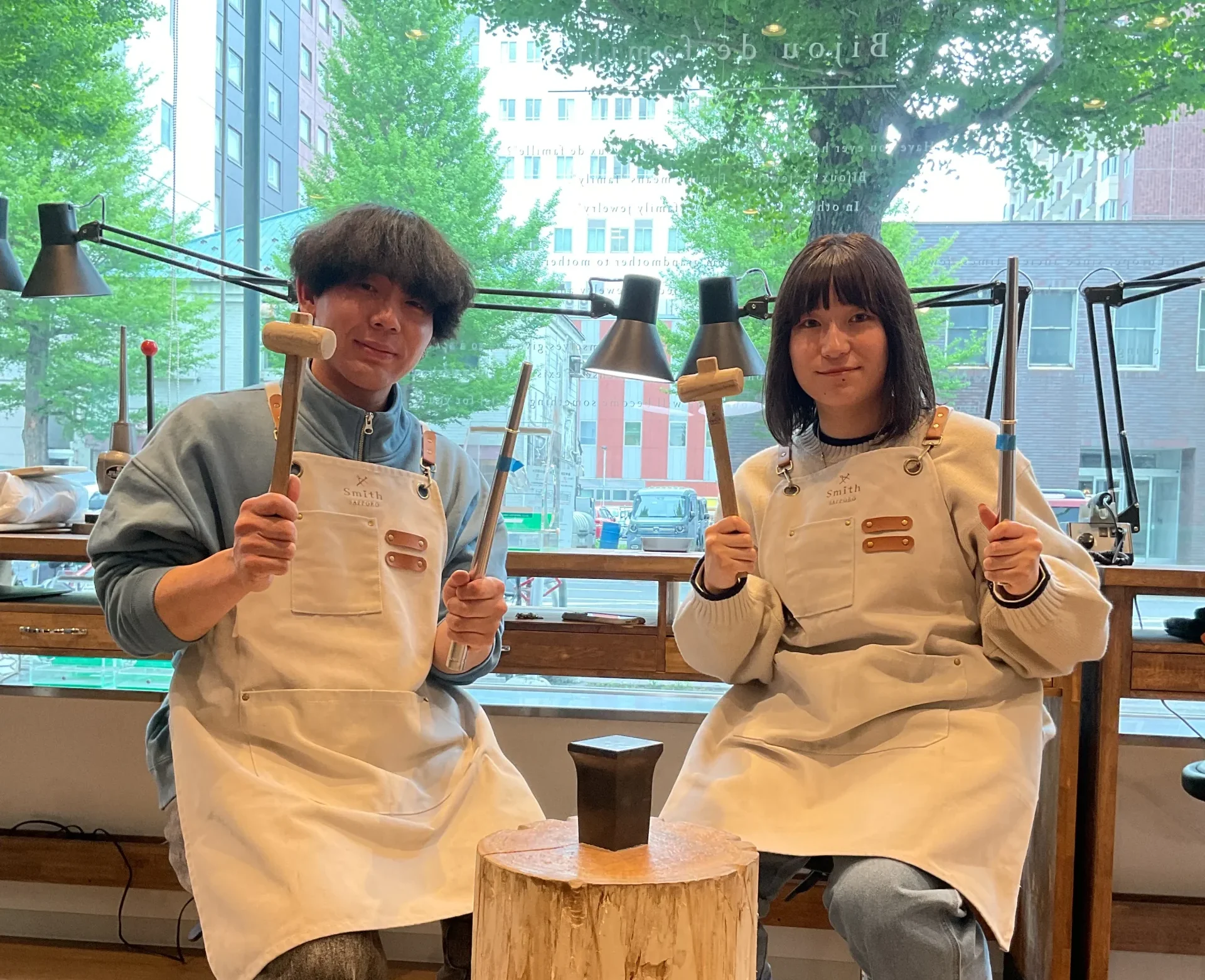 ｜M様・S様【初めてのリング作りで不安でしたが相談しやすく楽しく作成することができました】