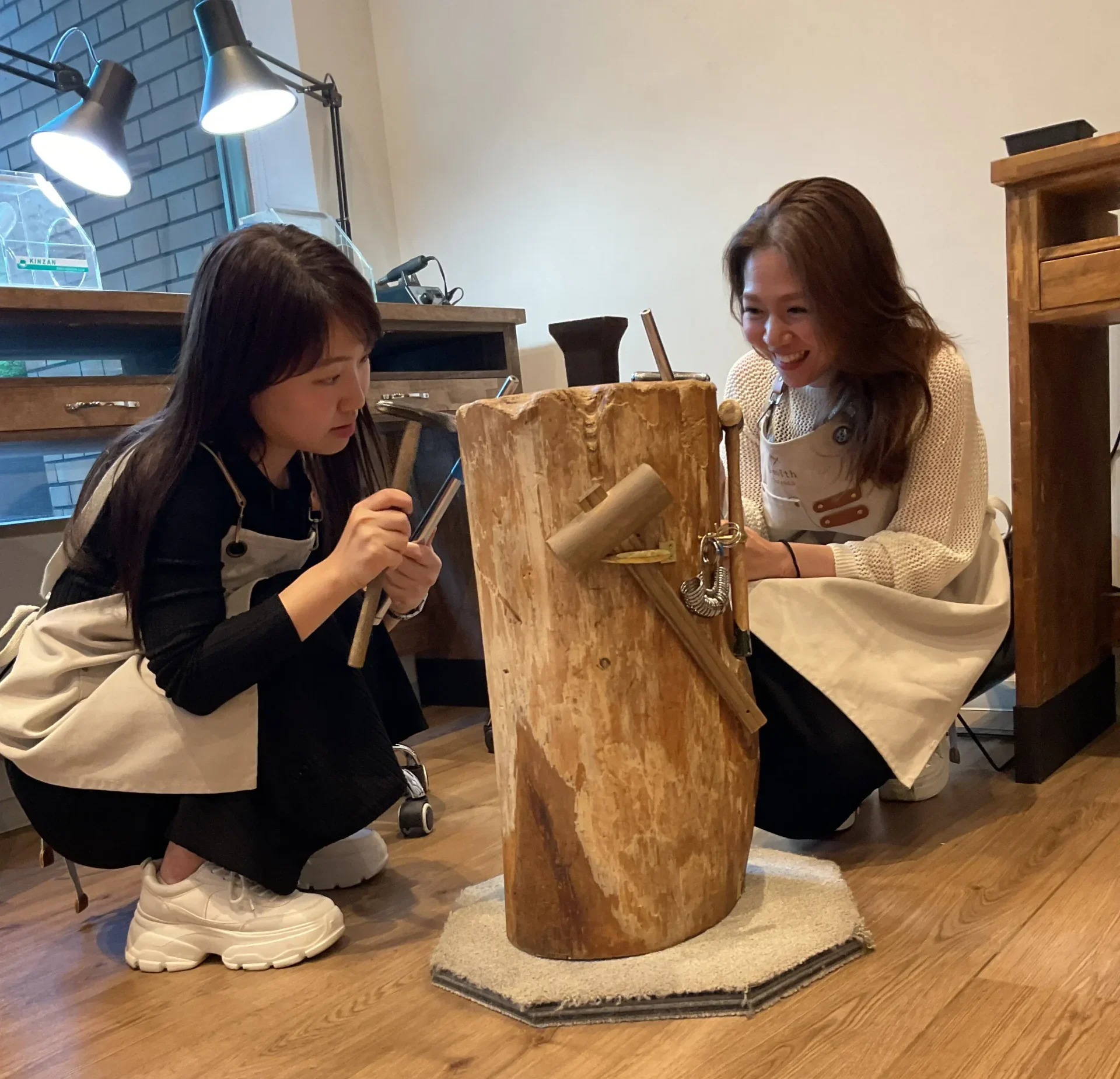 ｜S様・H様【世界にひとつだけの指輪を作れてとても楽しかったです！】