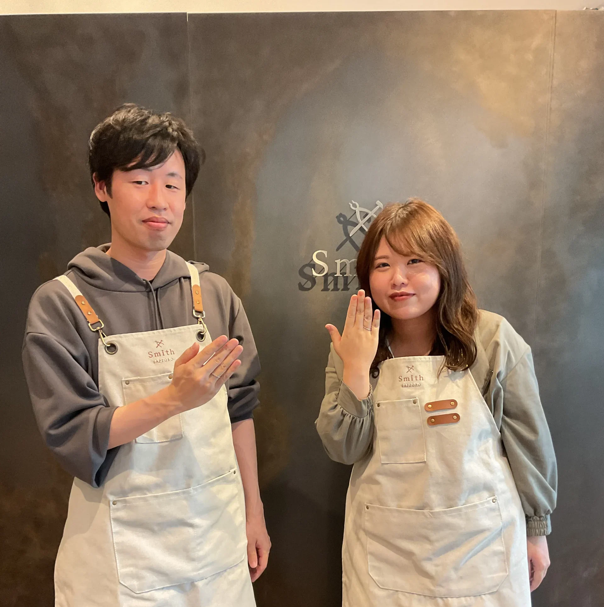 ｜U様・M様【はじめて指輪制作の体験ができて楽しかったです】