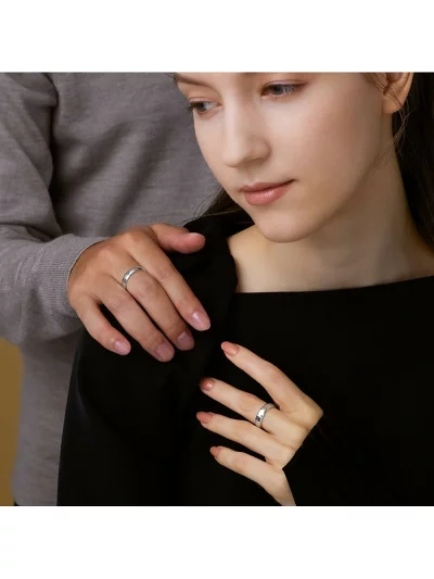 agateシルバーリングS | 工房Smith札幌