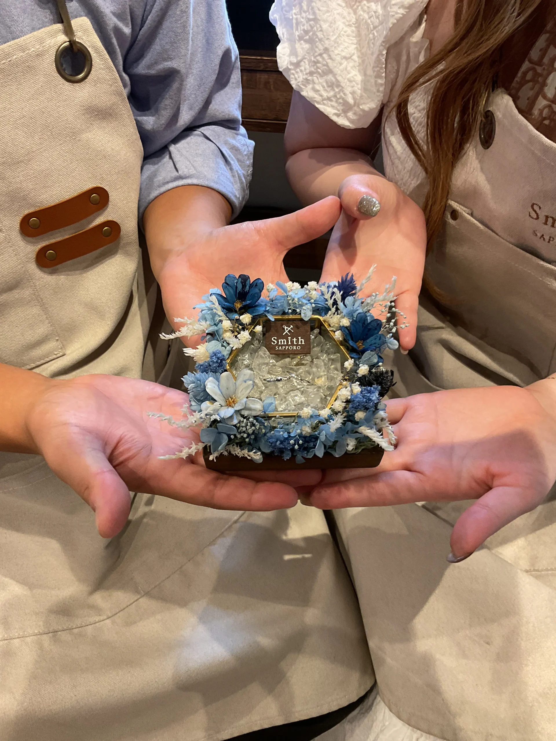 ｜A様【お互いのリングを交換して制作しました】