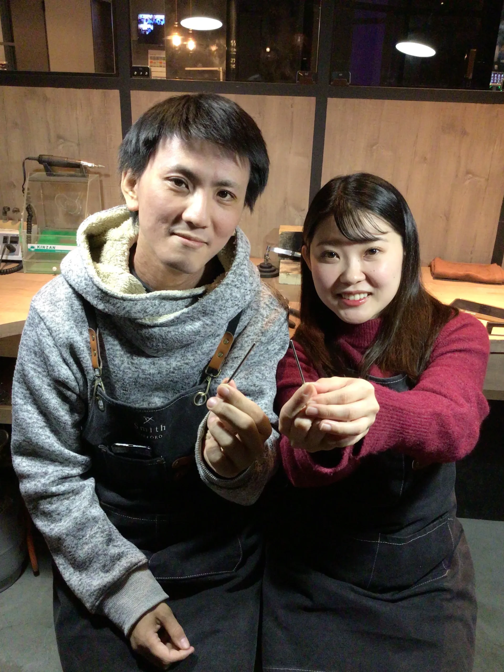 ｜S様・M様【世界に一つだけの自分たちの指輪ができて良い思い出になりました】