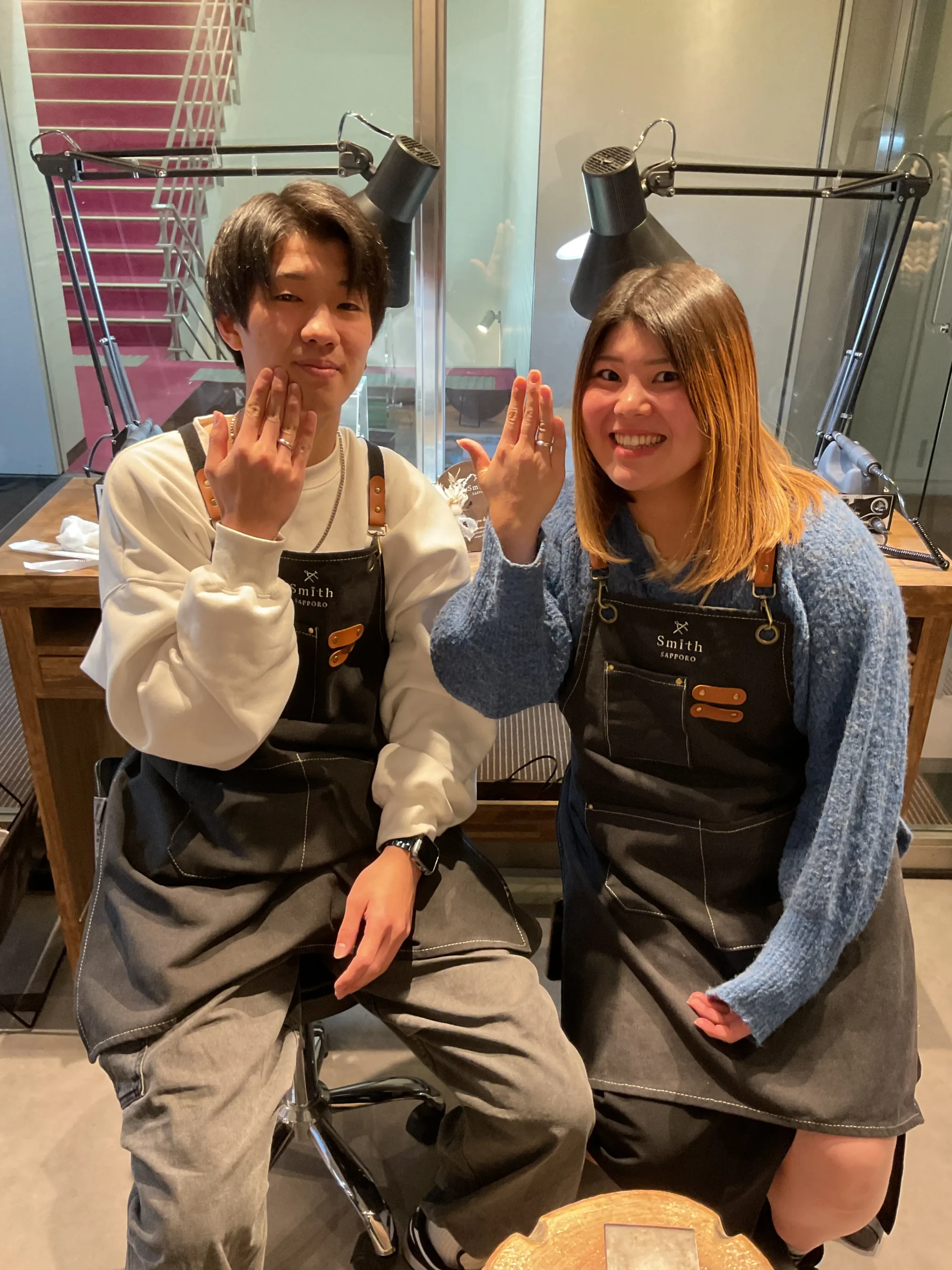 ｜F様・M様【丁寧に説明していただき楽しく作ることができました】