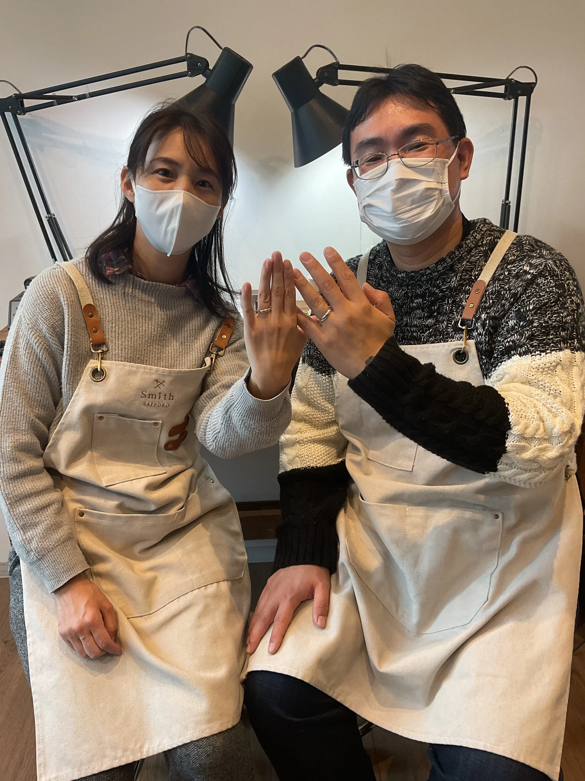 ｜M様【初めてのペアリング作り、一生の記念になりました】