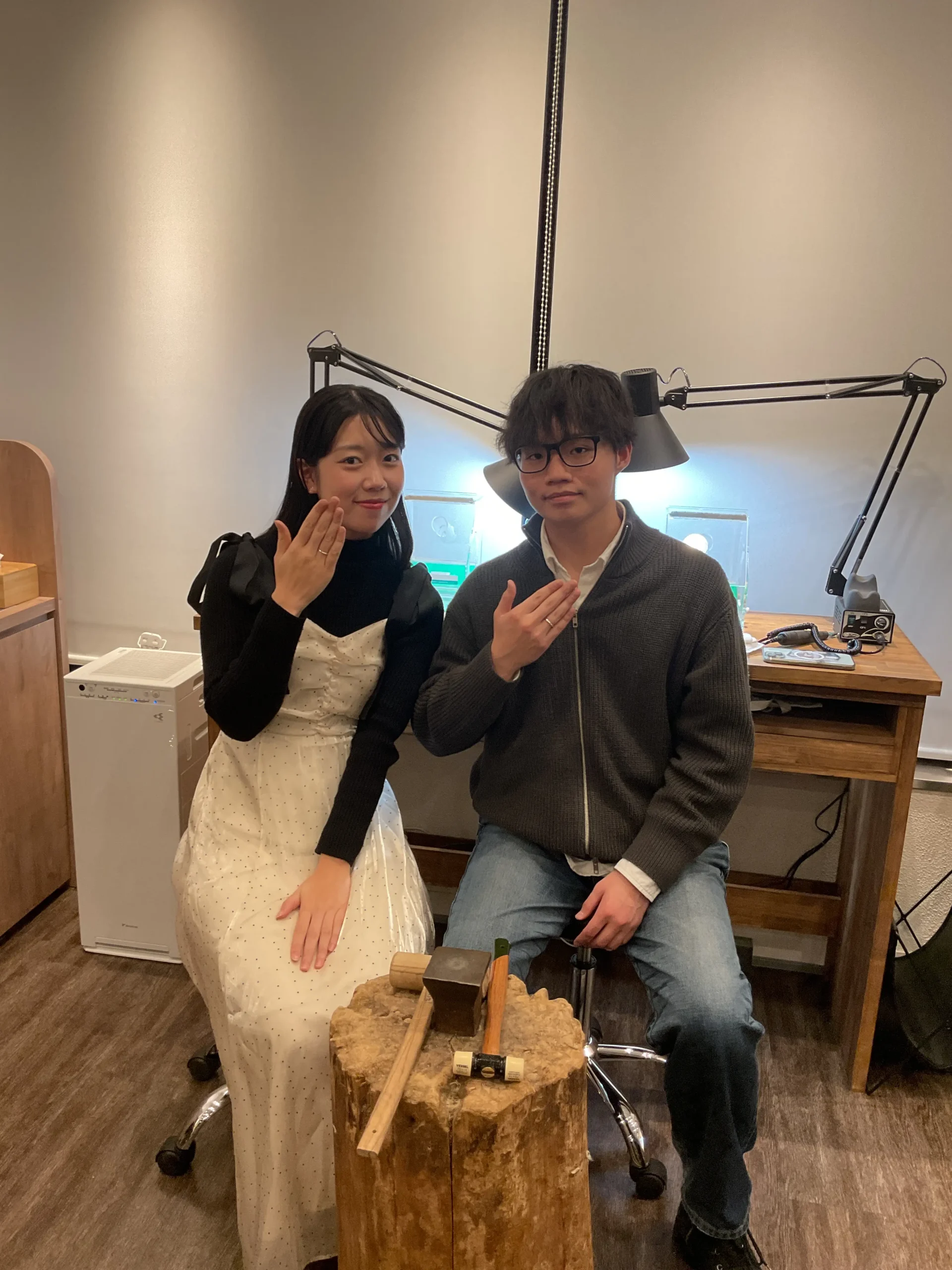 ｜M様・Y様【削る作業が多く楽しめました】