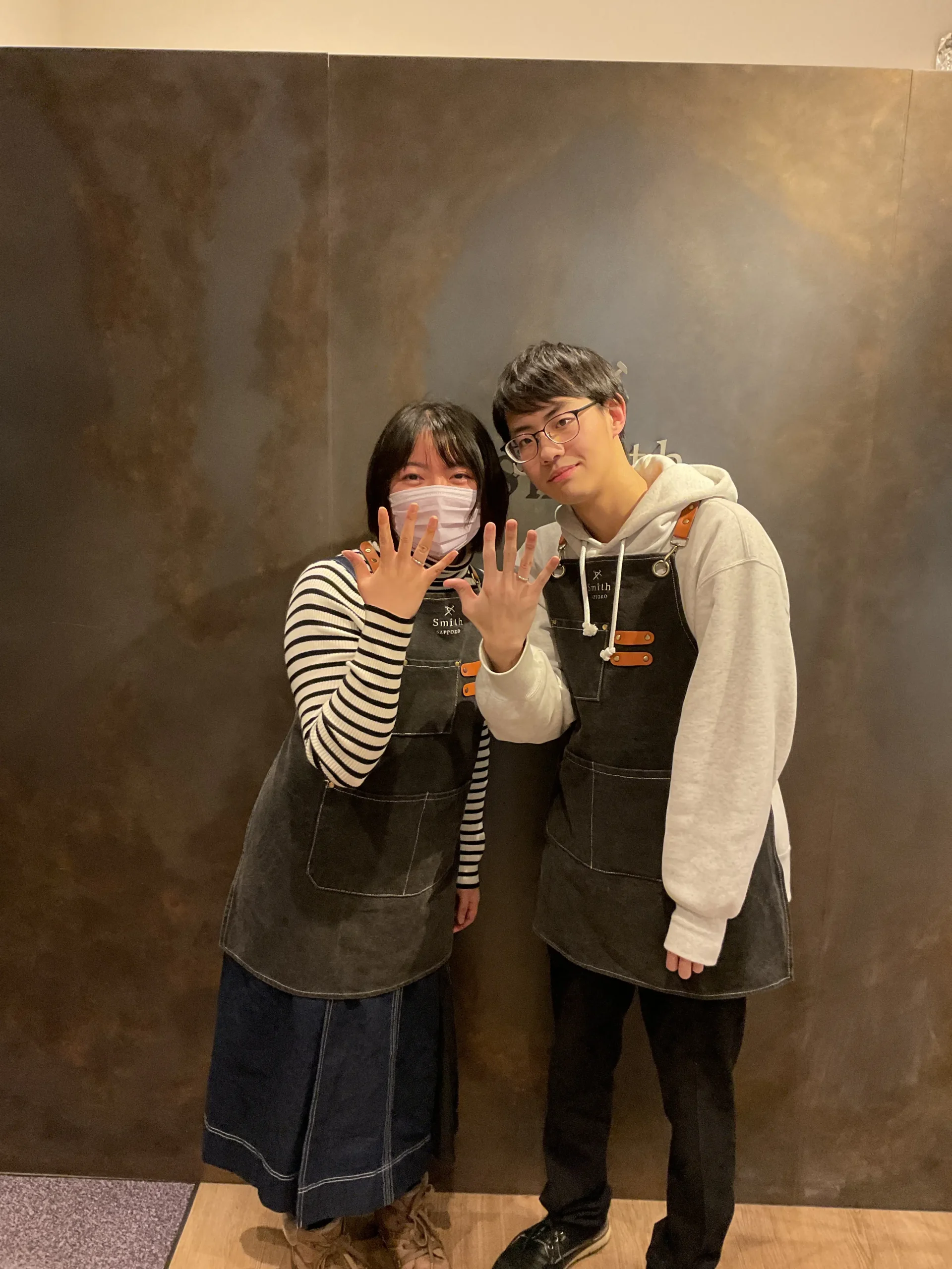 ｜T様・Y様【指輪の制作体験ができてよかったです】