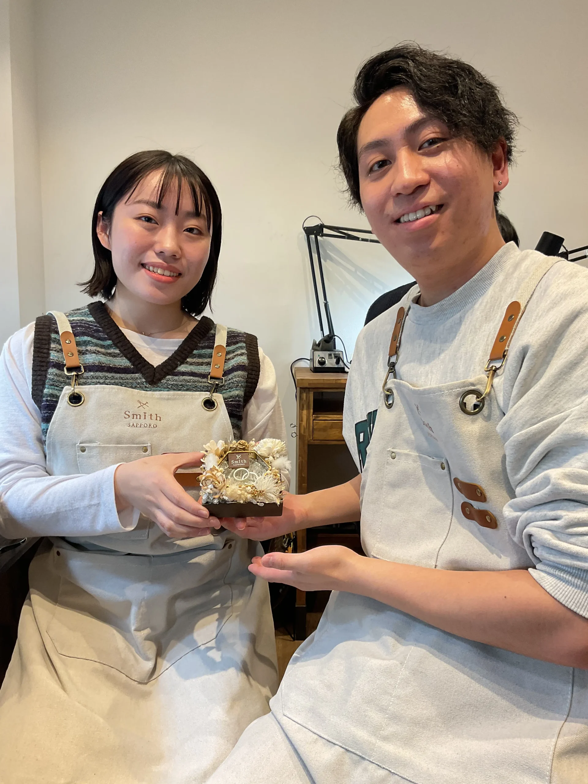 ｜E様・N様【色々なコースや素敵な装飾があってSmithさんに来て良かったです】