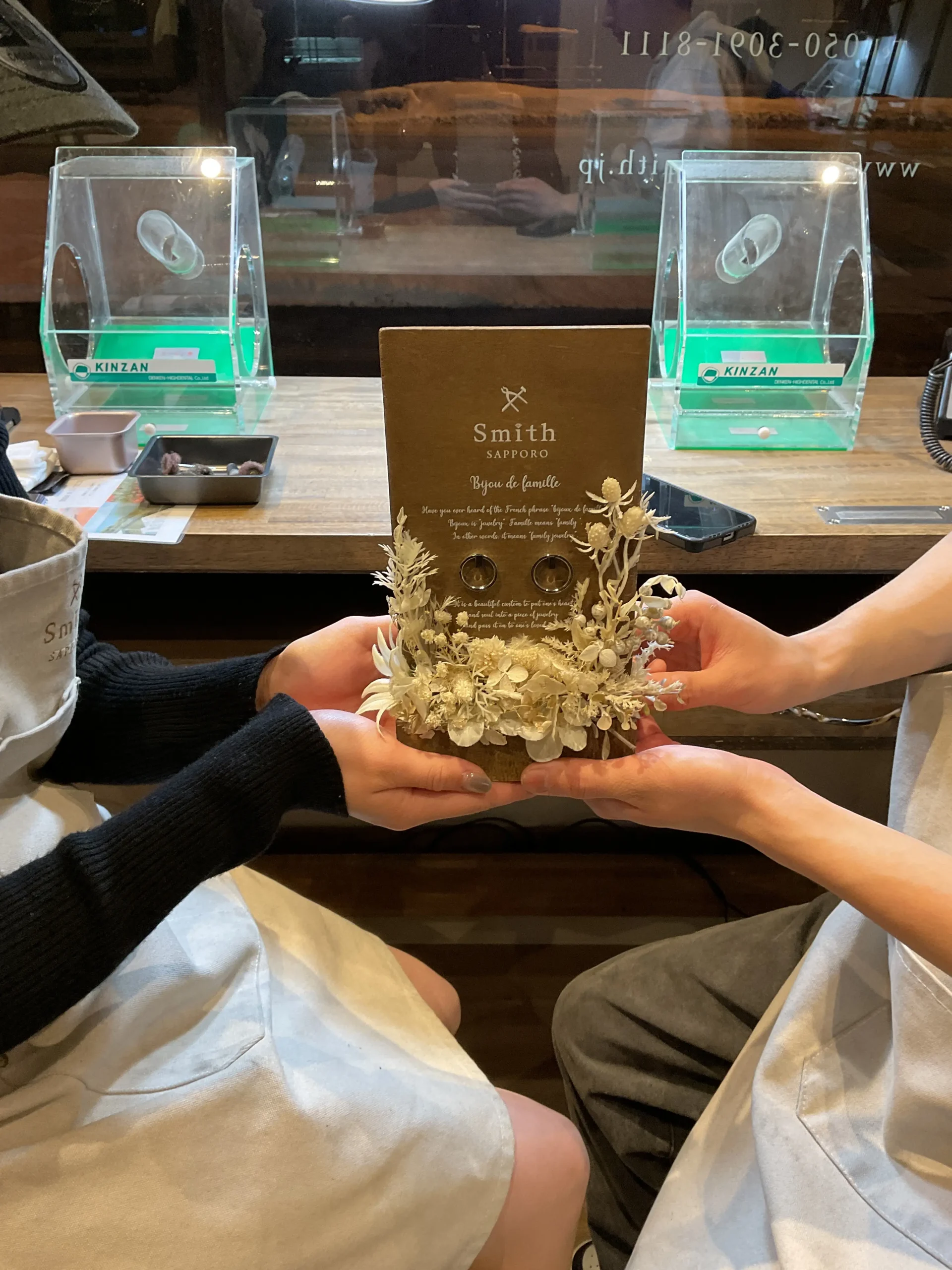 ｜K様・I様【ずっと笑顔で丁寧に教えていただき楽しく制作できました】