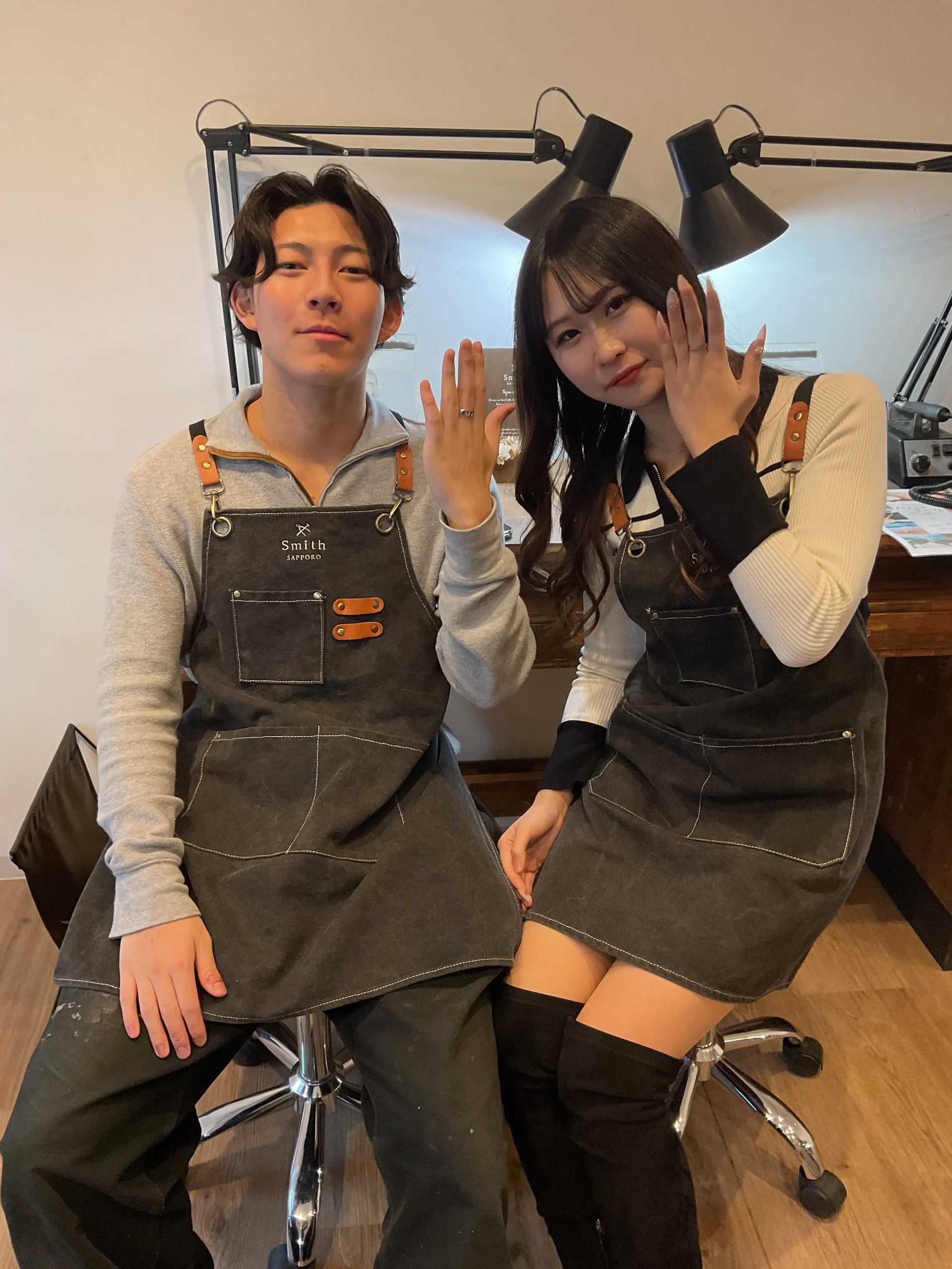 ｜S様・S様【思い出に残る指輪を作れました】