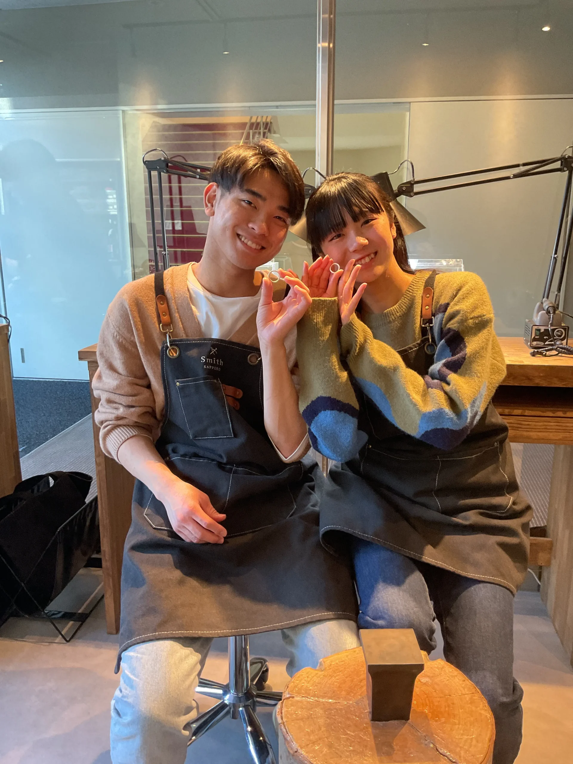 ｜S様・E様【初めての体験でとっても楽しく作ることができました】