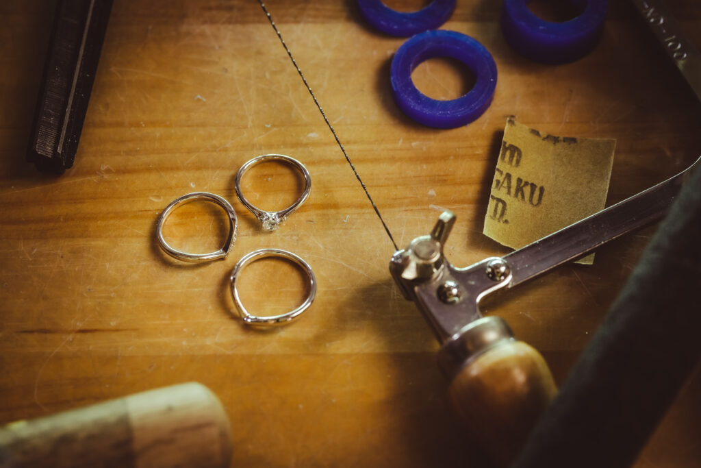 S-7831 | 工房Smith札幌 結婚10周年指輪に手作りの記念リングを贈るなら「工房Smith京王プラザホテル札幌店」