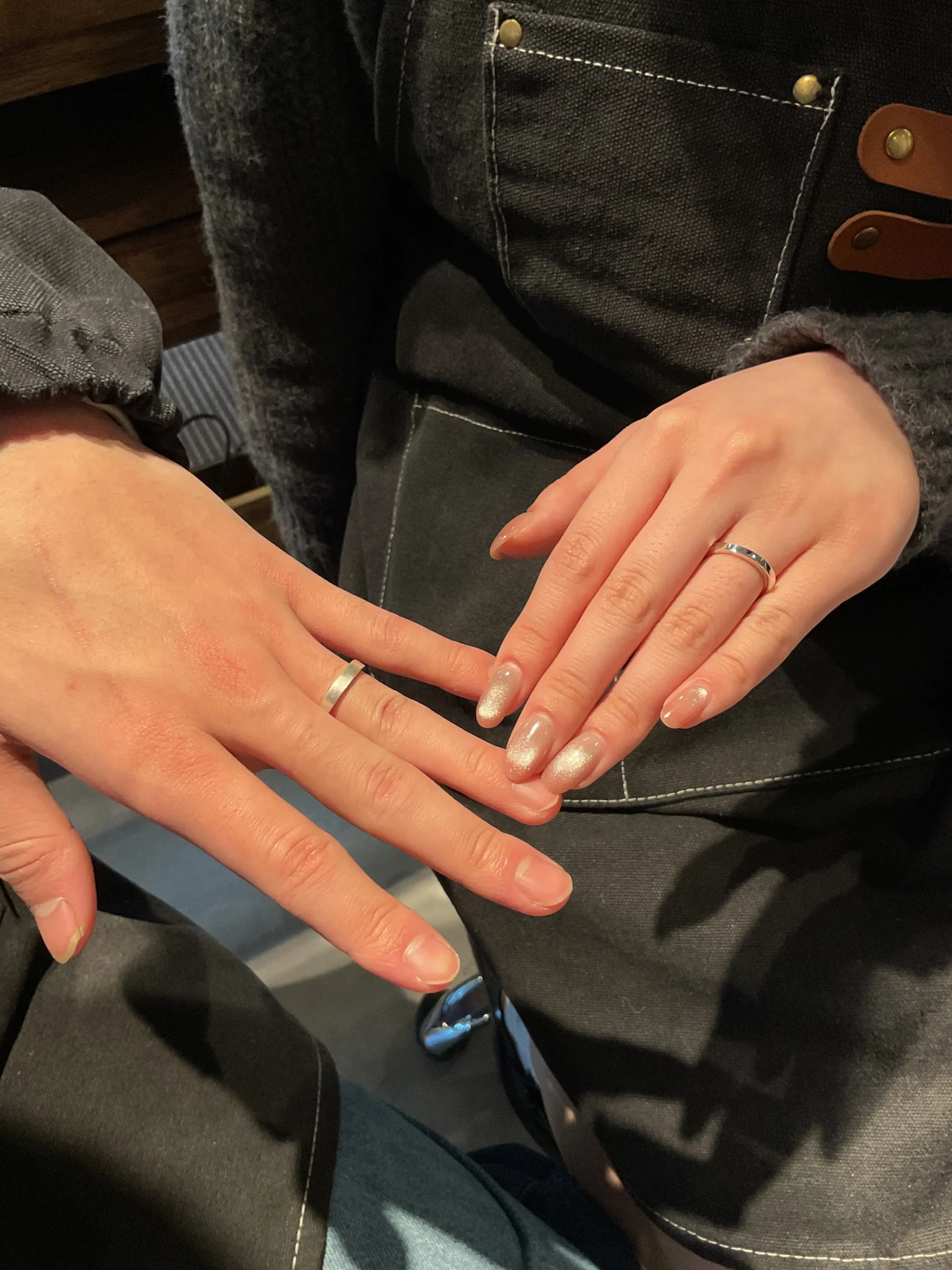 ｜S様・H様【リングの形選びから作業まで、たくさん悩みながら作ることができて楽しかった】