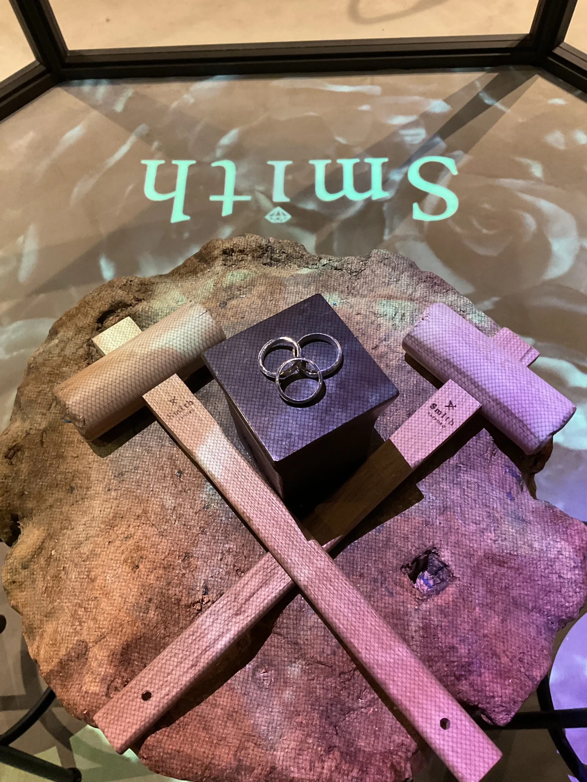 ｜T様【ハンマーで指輪を叩いて作るのが楽しかった】