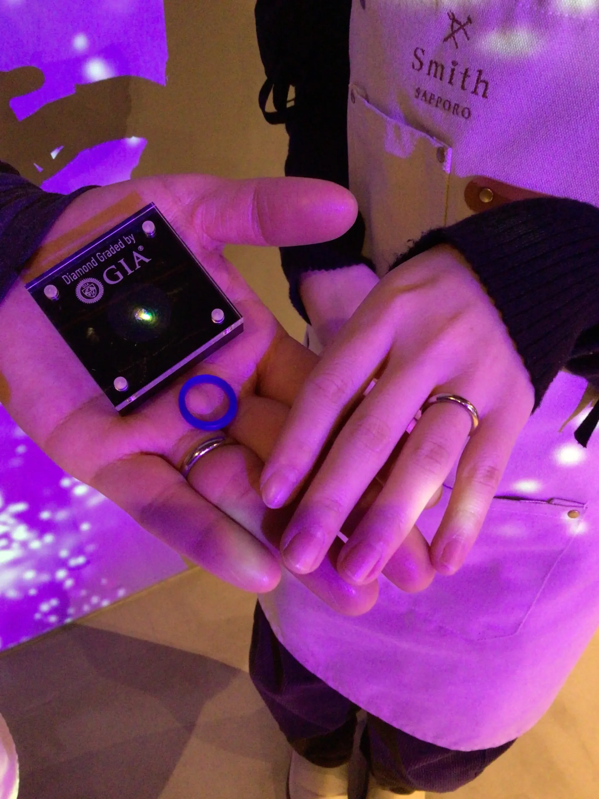 ｜T様【指輪づくりの工程一つ一つが楽しかったです】