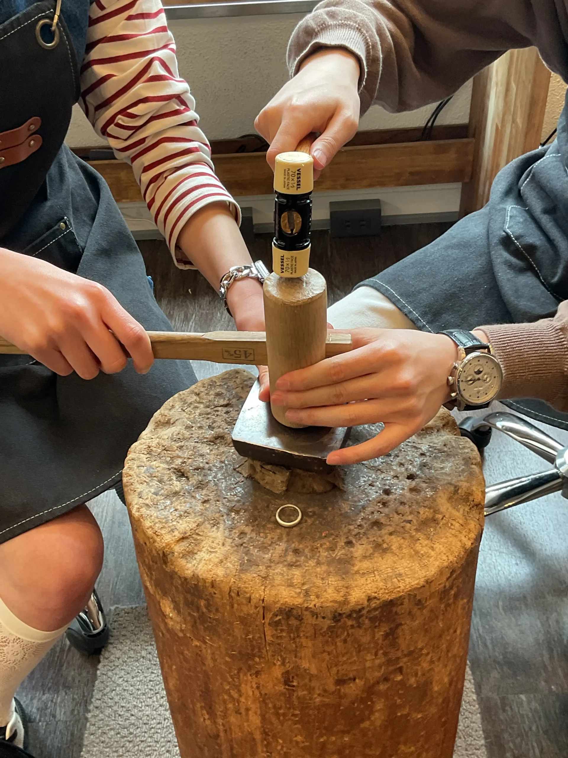 ｜K様・H様【お互いのリングを制作し合ってとても良い思い出ができました】