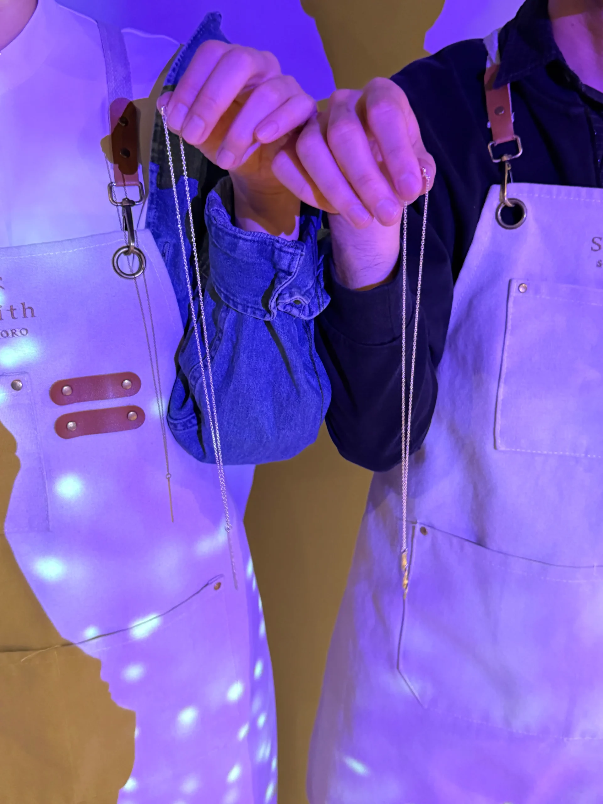 ｜M様【楽しく自分好みのネックレスを制作できました】