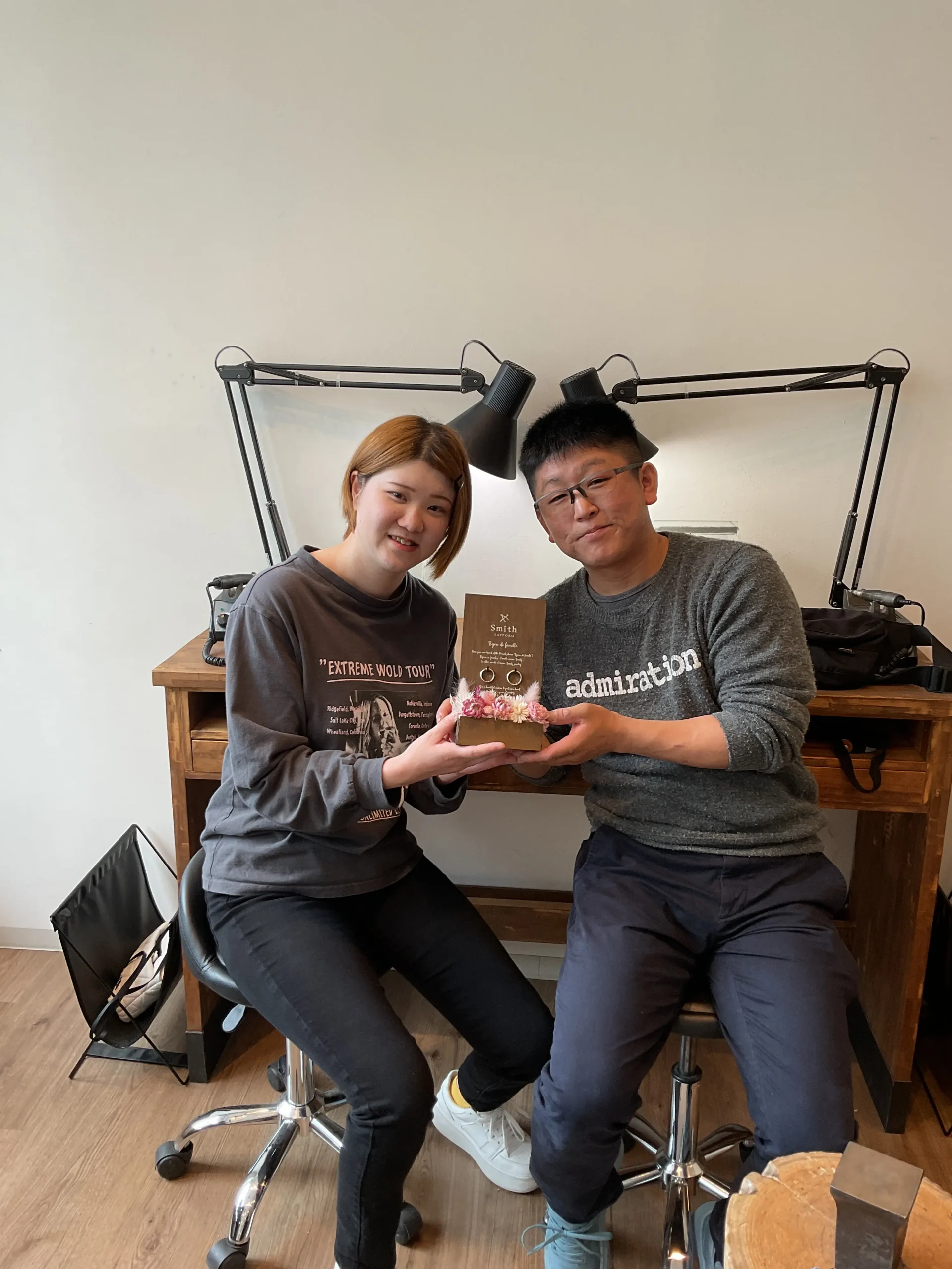 ｜H様・K様【初めての制作でしたがとても楽しかったです】