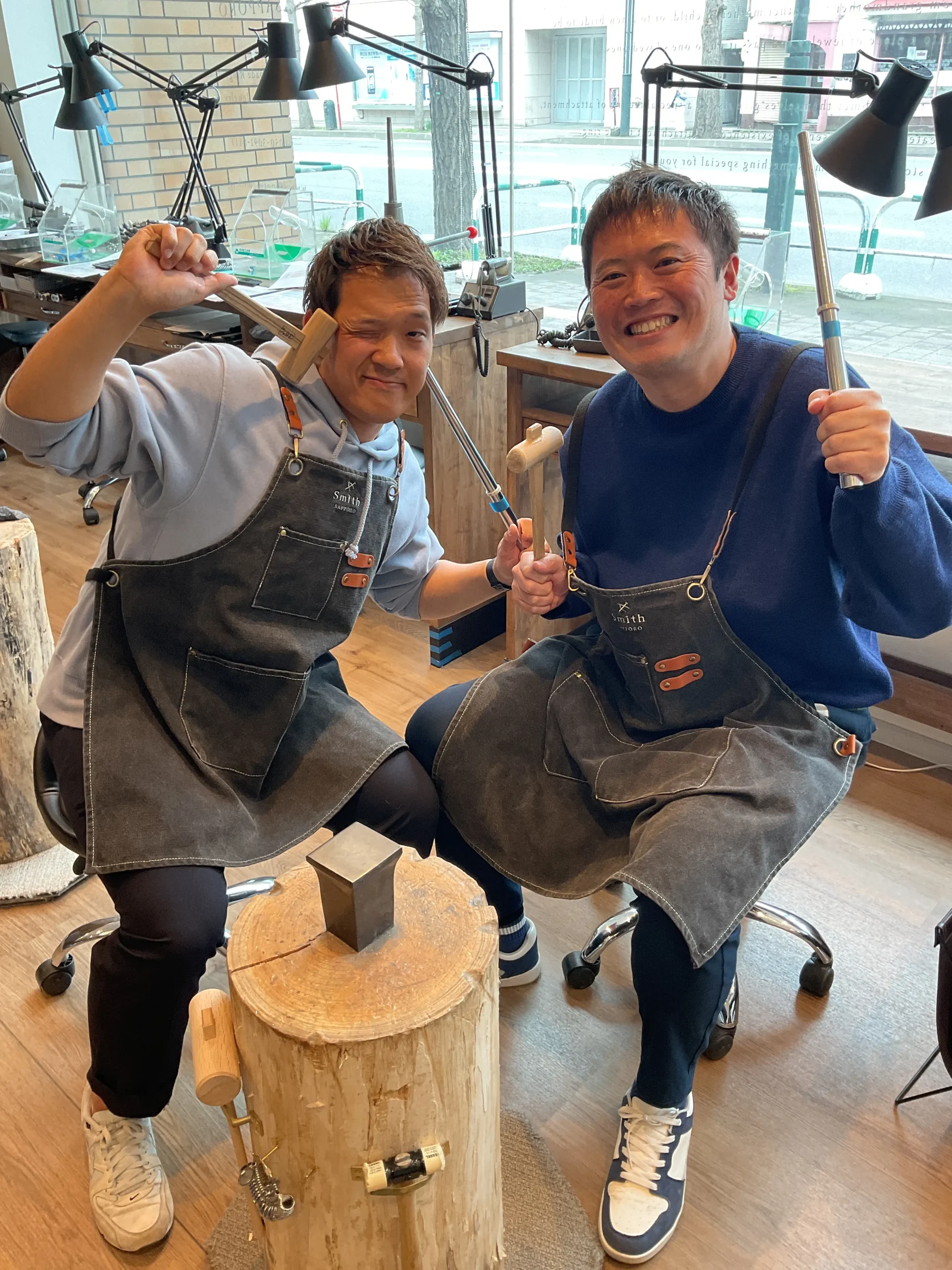 ｜N様・I様【旅行の記念にペアリングを作りました】