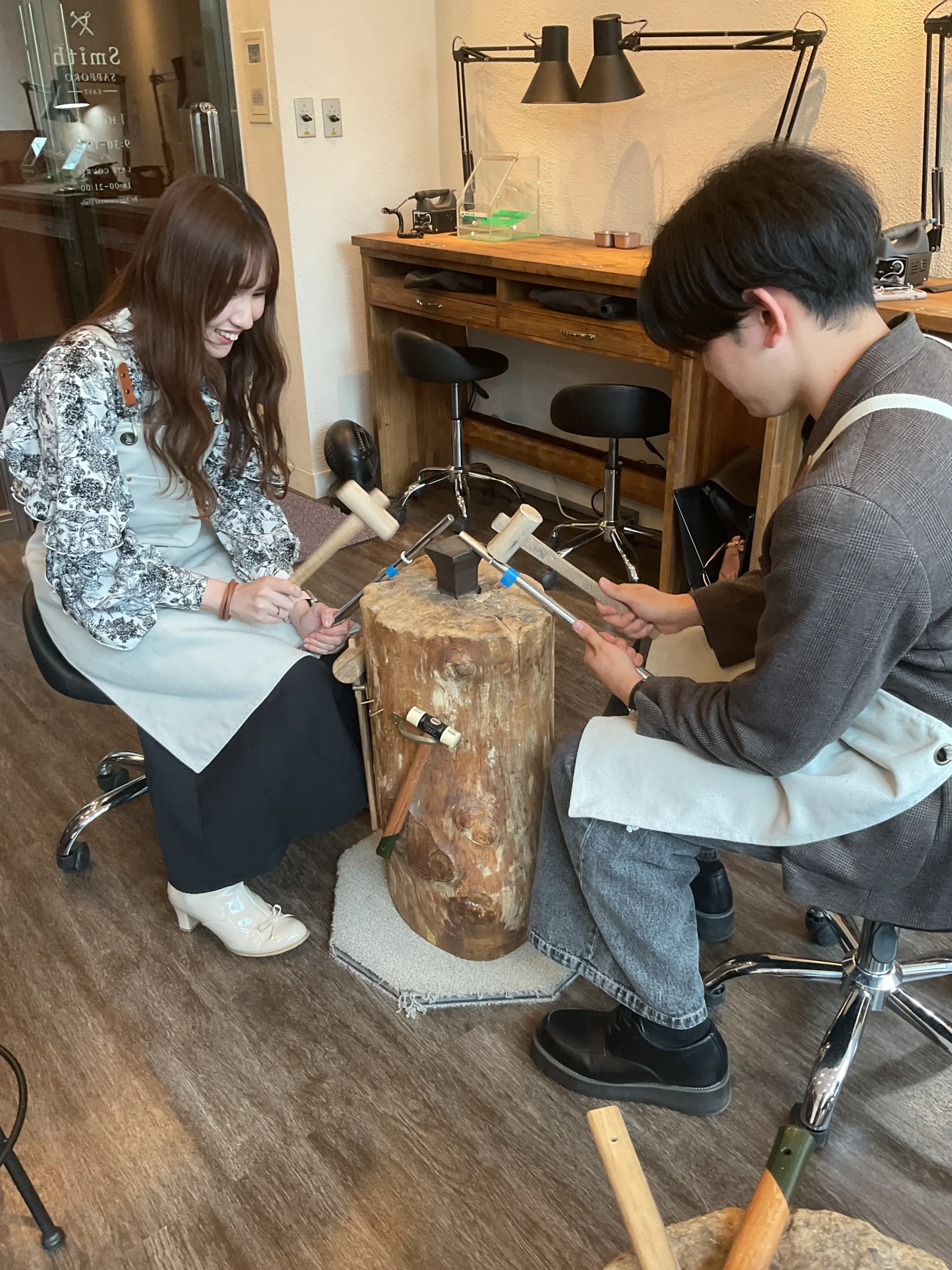 ｜O様・Y様【デザインの説明から制作まで丁寧に教えてくださりとっても楽しい時間でした】